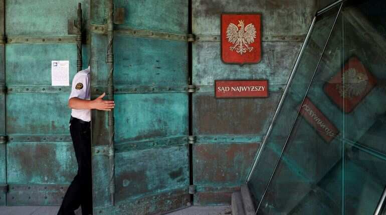 European Union top court rules Poland broke rule of law with judicial reforms