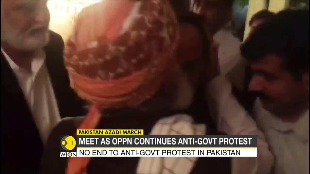 Pakistan Azadi March: Opposition calls for Imran Khan's resignation