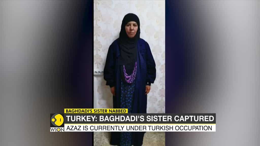 Sister of killed Isis leader captured, says Turkish official