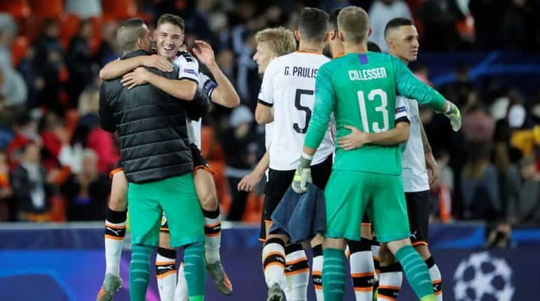 Champions League: Valencia roar back in second half to thrash Lille Champions League: Valencia roar back in second half to thrash Lille