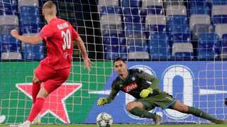 Champions League: Erratic Napoli held by Salzburg as Haaland strikes again
