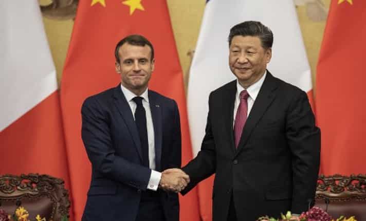 Macron, Xi declare Paris climate accord 'irreversible process' Macron, Xi declare Paris climate accord 'irreversible process'