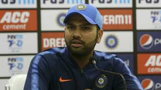 Cricket - 'I don't think so': Rohit Sharma on having an 'extra time' while batting