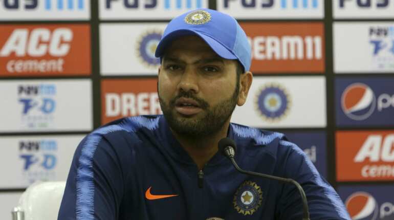 Cricket - 'I don't think so': Rohit Sharma on having an 'extra time' while batting