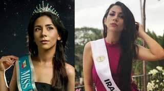 Former Iranian beauty queen fears for her life for speaking against the current regime