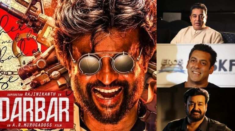 Rajinikanth's 'Darbar' motion poster to be unveiled by superstars of Indian cinema
