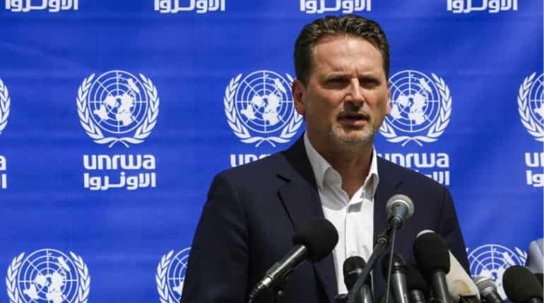 Head of U.N. Palestinian agency resigns amid ethics probe Head of U.N. Palestinian agency resigns amid ethics probe