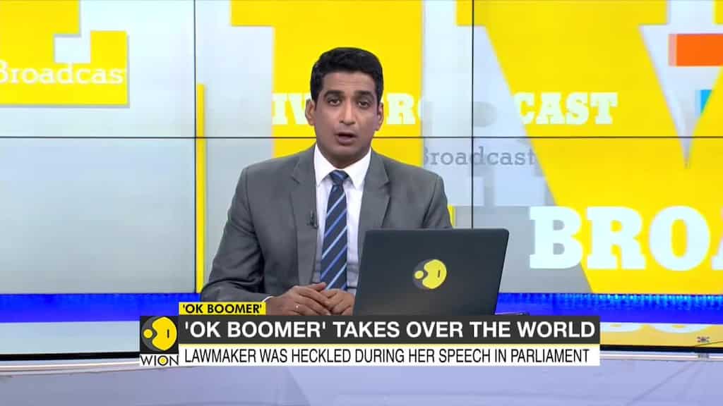 'Ok Boomer' takes over the world