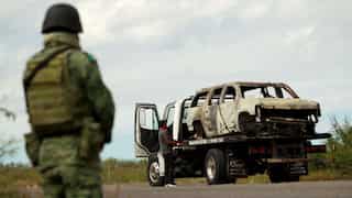 Mexican children take up arms in fight against drug gangs