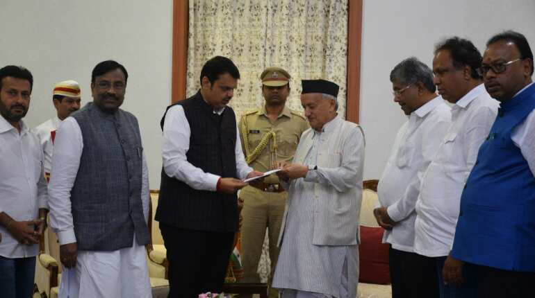 Devendra Fadnavis resigns as chief minister of Maharashtra Devendra Fadnavis resigns as chief minister of Maharashtra