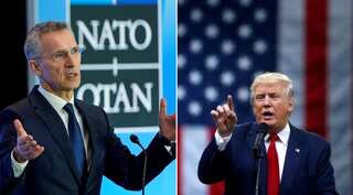 Donald Trump to host NATO chief as alliance faces strains