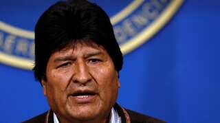 I am sure the people of Bolivia are crying for me: Morales