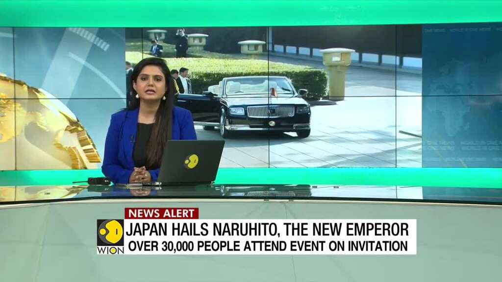 Japan hails the new emperor Naruhito