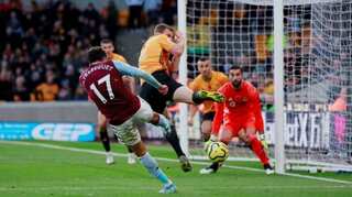 Premier League: Wolves beat Villa to move into top eight