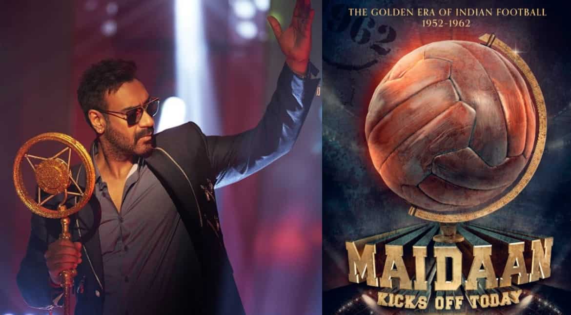 Ajay Devgn starrer 'Maidaan' set damaged by cyclone Tauktae Ajay Devgn starrer 'Maidaan' set damaged by cyclone Tauktae