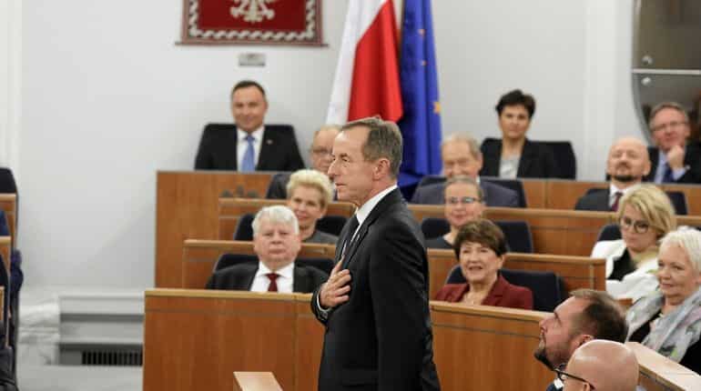 Poland's opposition wins speaker seat in upper house of parliament Poland's opposition wins speaker seat in upper house of parliament