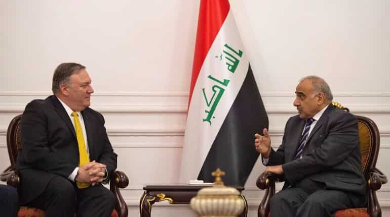 Pompeo 'deplored' protests' death toll in phone call with Iraqi PM: US State Department Pompeo 'deplored' protests' death toll in phone call with Iraqi PM: US State Department