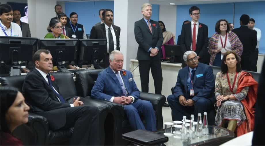 Prince Charles visits India Meteorological Department Prince Charles visits India Meteorological Department