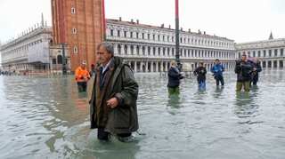 Venice devastated by second highest tide in history