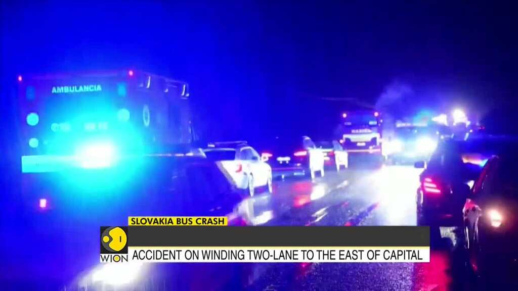 Bus crash in Slovakia kills 12, injures 17