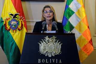 US recognises Jeanine Anez as Bolivia's interim president