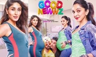 'Good Newwz' posters: Akshay Kumar, Diljit Dosanjh squeeze in between baby-bumps