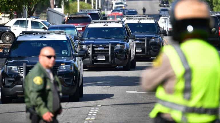 Man killed, woman injured in California shooting Man killed, woman injured in California shooting