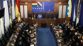 Bolivia's rival parties strike deal to end political chaos