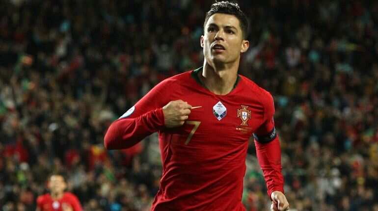 Ronaldo bags hat-trick, closes on 100 goals in Portugal rout