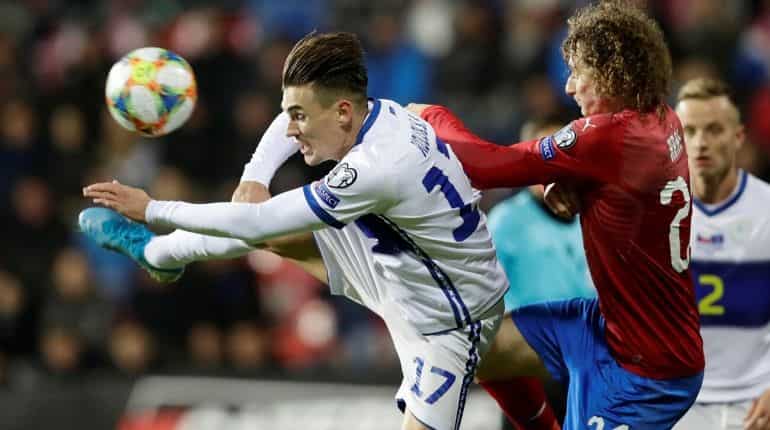 Football: Czechs clinch Euro 2020 spot with 2-1 win over Kosovo