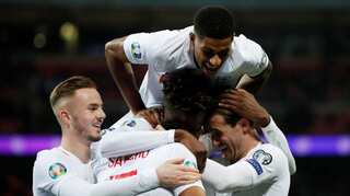 Harry Kane treble as England demolish Montenegro to book Euro 2020 spot