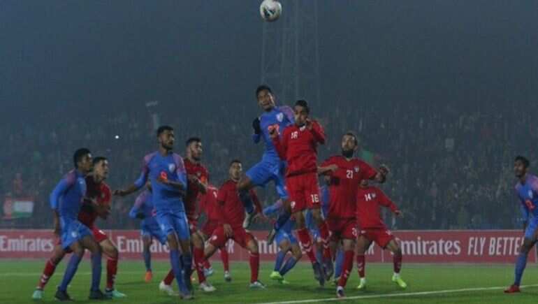 India manage to pull off a 1-1 draw against Afghanistan after a last minute header in FIFA World Cup 2022 Qualifier