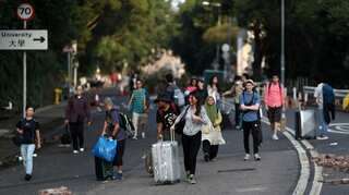 'All outsiders must leave': University tells non-students to go as Hong Kong campus showdowns loom