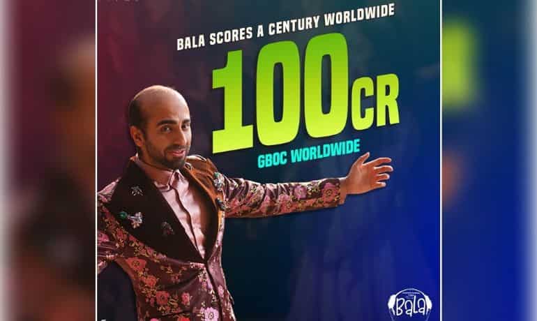 Ayushmann Khurrana thanks fans as Bala mints Rs 100 crore globally