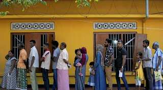 Sri Lanka presidential election: Voters pack polling stations; nearly 60% turnout recorded