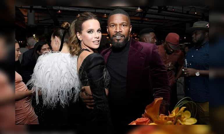 British actress Kate Beckinsale denies dating rumors with Jamie Foxx