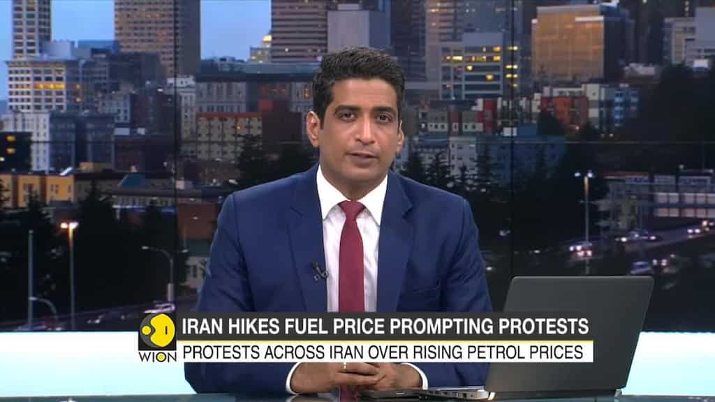 Iran hikes fuel price, angry protesters take to streets