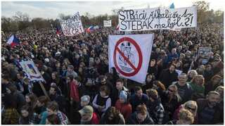Huge Czech protest marking Velvet Revolution demands PM quit
