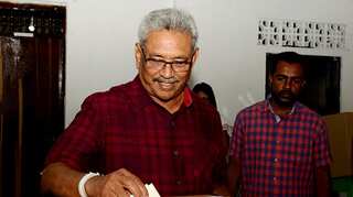Gotabaya Rajapaksa spokesman claims victory in Sri Lanka election