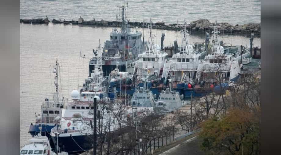 Ukraine confirms Russia returning three captured naval ships