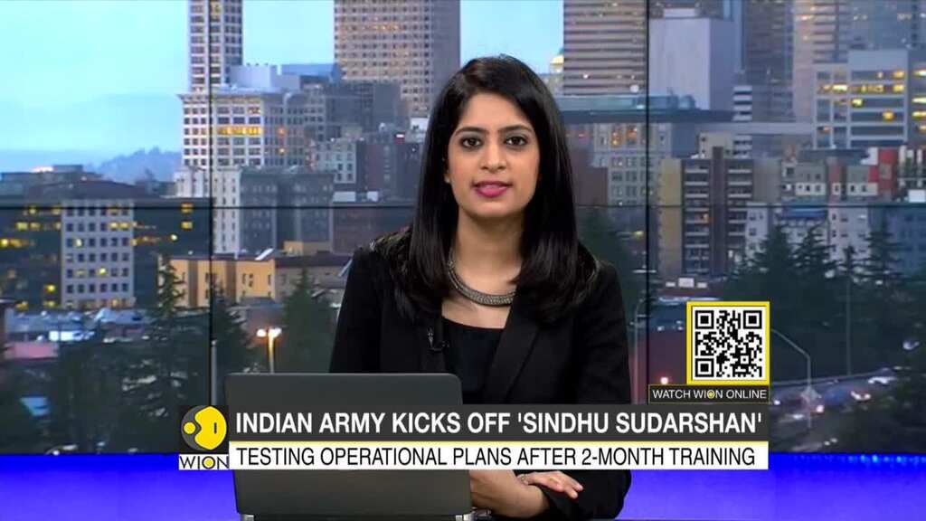 Indian Army kicked off 'Sindhu Sudarshan' a military exercise in Thar