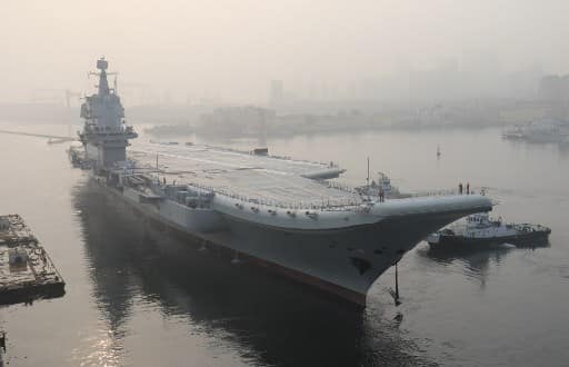 China confirms first domestically-built aircraft carrier sailed through Taiwan Strait China confirms first domestically-built aircraft carrier sailed through Taiwan Strait