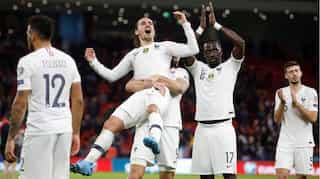 Euro 2020 qualifiers: France celebrate 2-0 win in Albania's new stadium