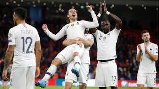 Euro 2020 qualifiers: France celebrate 2-0 win in Albania's new stadium