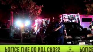 Police looking for two suspects in California backyard shooting which killed four