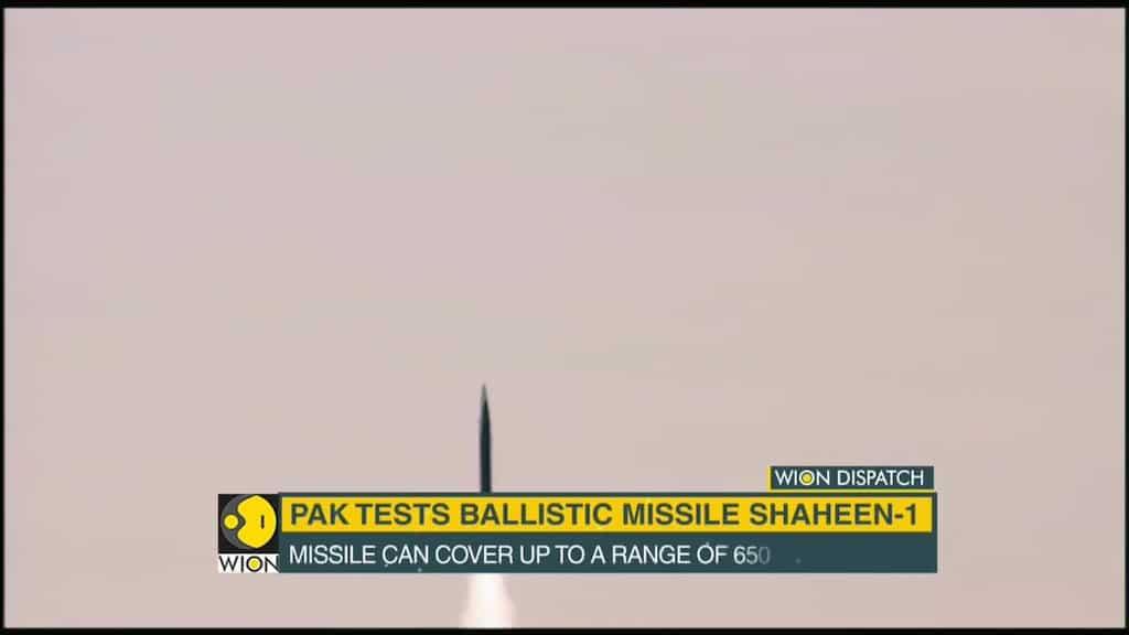 WION Dispatch: Pakistan Tests Ballistic Missile Shaheen-1