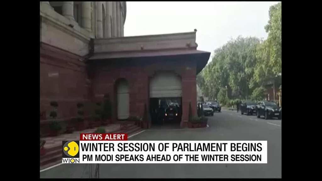 First day of Parliament's Winter session, PM Modi speaks ahead of the session
