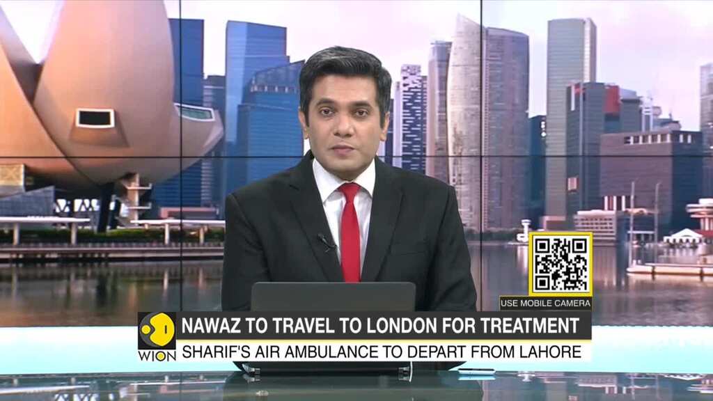 Nawaz Sharif all set to leave for London in his air ambulance for treatment