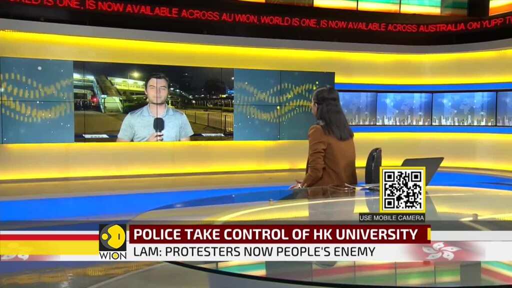 WION Dispatch: Police take control of HK university