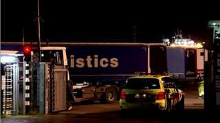 Migrants found alive in refrigerated lorry on Dutch-UK ferry